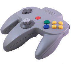 Gray Nintendo 64 Controller